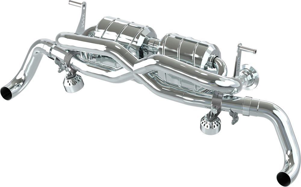 Audi R8 V10 - X Pipe Exhaust (CES3)