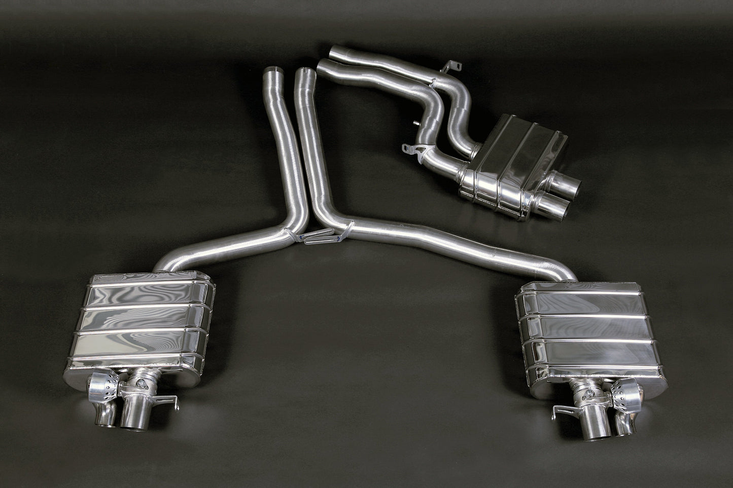 Audi RS4 (B8) - ECE Valved Exhaust + MidSilencer Pipes