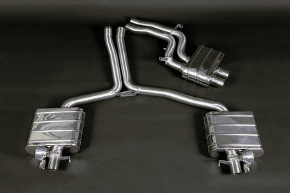 Audi RS4 (B8) - ECE Valved Exhaust + MidSilencer Pipes
