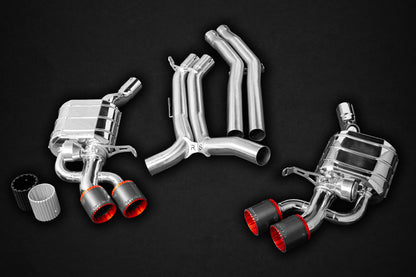 Audi RS5 (F5) Sportback - Valved Exhaust, MidPipes + Carbon Tips (CES3)