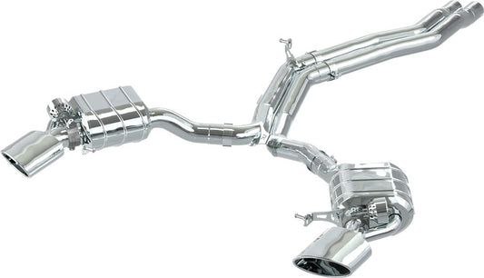 Audi RS5 (F5) Coupe - ECE Valved Exhaust, MidPipes + RS Oval Tips (CES3)