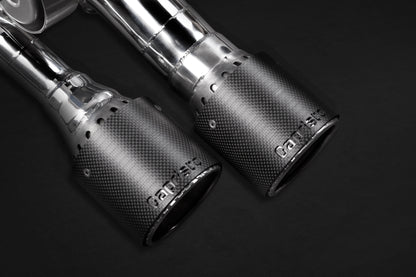 Audi S8/Plus (D4) - Valved Exhaust, Mid Pipes + Carbon Tips (CES3)