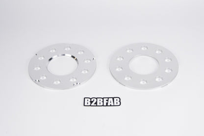 B2BFAB 5mm Wheel Spacer Pair, 5x112 for 66.6 Center Bore