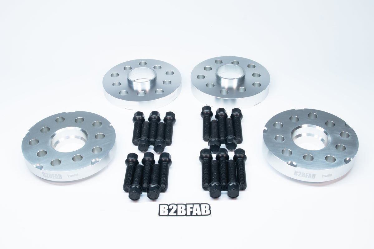 B2BFAB Mk5 | Mk6 Flush Plus wheel Spacer Kit With Hardware 20mm | 25mm