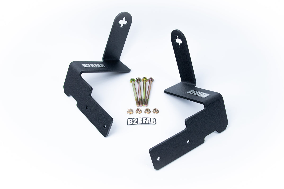 B2BFAB Auxiliary Light Bracket, For 2020 to 2023 VW Atlas | Atlas Cross Sport