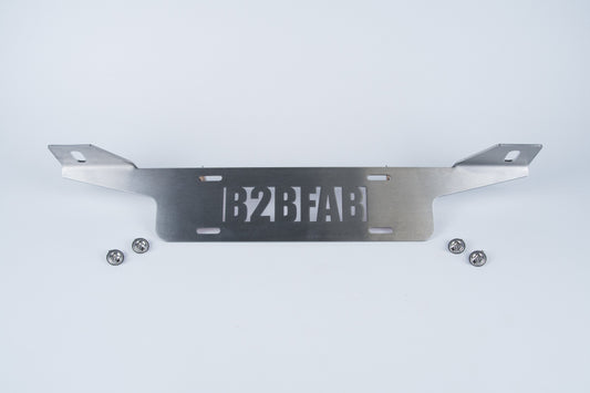 B2BFAB Auxiliary Two Position U.S. Plate Width Light Bracket