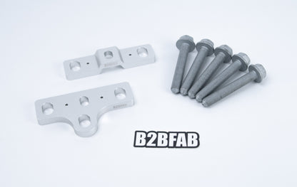 B2BFAB Engine and Transmission Mount Spacer Kit, 10mm Version 1