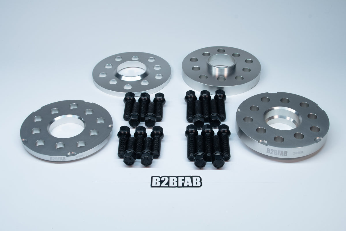 B2BFAB Mk4 Flush wheel Spacer Kit With Hardware For OEM wheels 10mm | 20mm