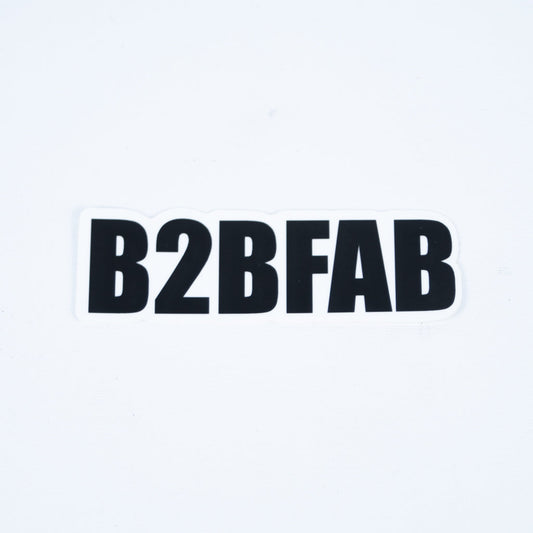 B2BFAB Die-cut Sticker