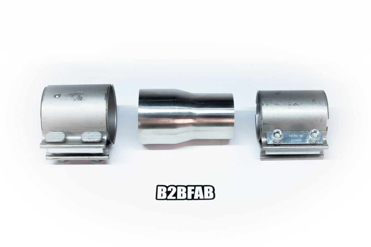 B2BFAB Trackpipe Fit Kit For 3 Downpipe