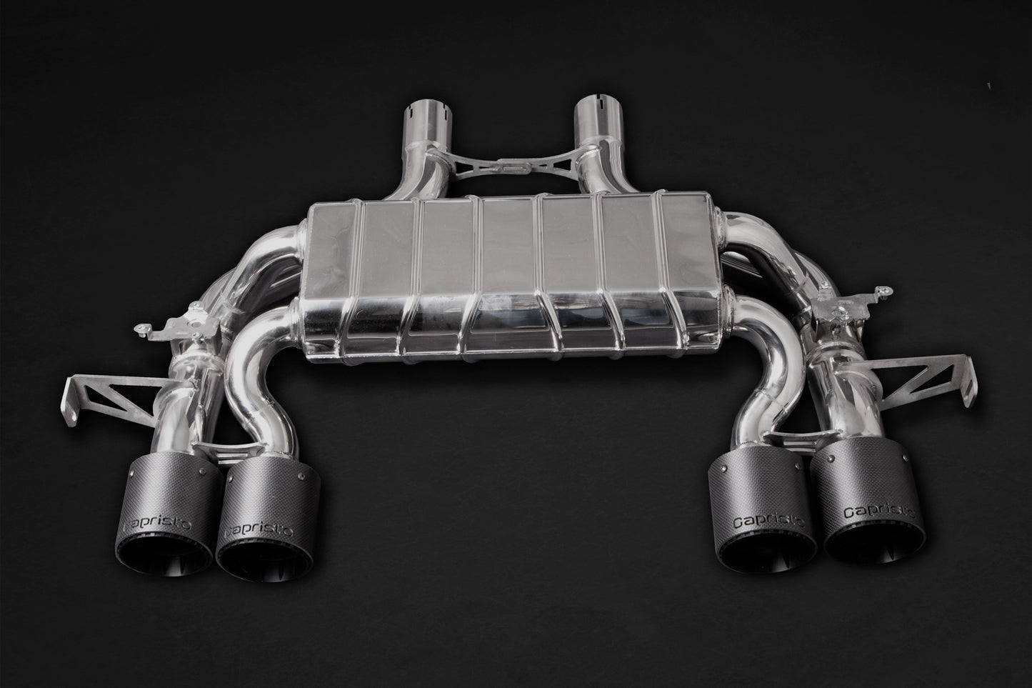 BMW M3/M4 (G8X) - Valved Exhaust, 200cell OPF, MidSilencer Spare + Wicrom Tips (OE Actuators)