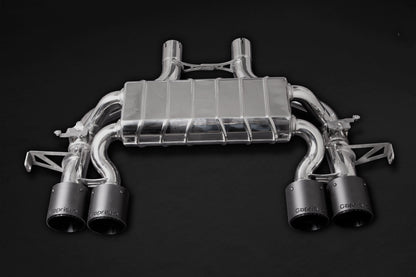 BMW M3/M4 (G8X) - Valved Exhaust, 200cell OPF, MidSilencer Spare + Wicrom Tips (OE Actuators)