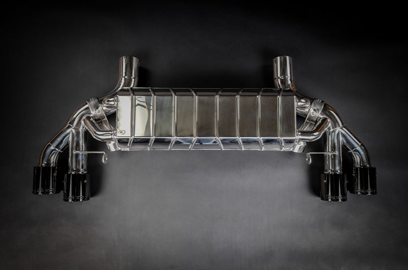 BMW M5CS (F90) - Valved Exhaust + 200cell OPF, MidSilencer Spare & Wicrom Tips (OE Actuators)