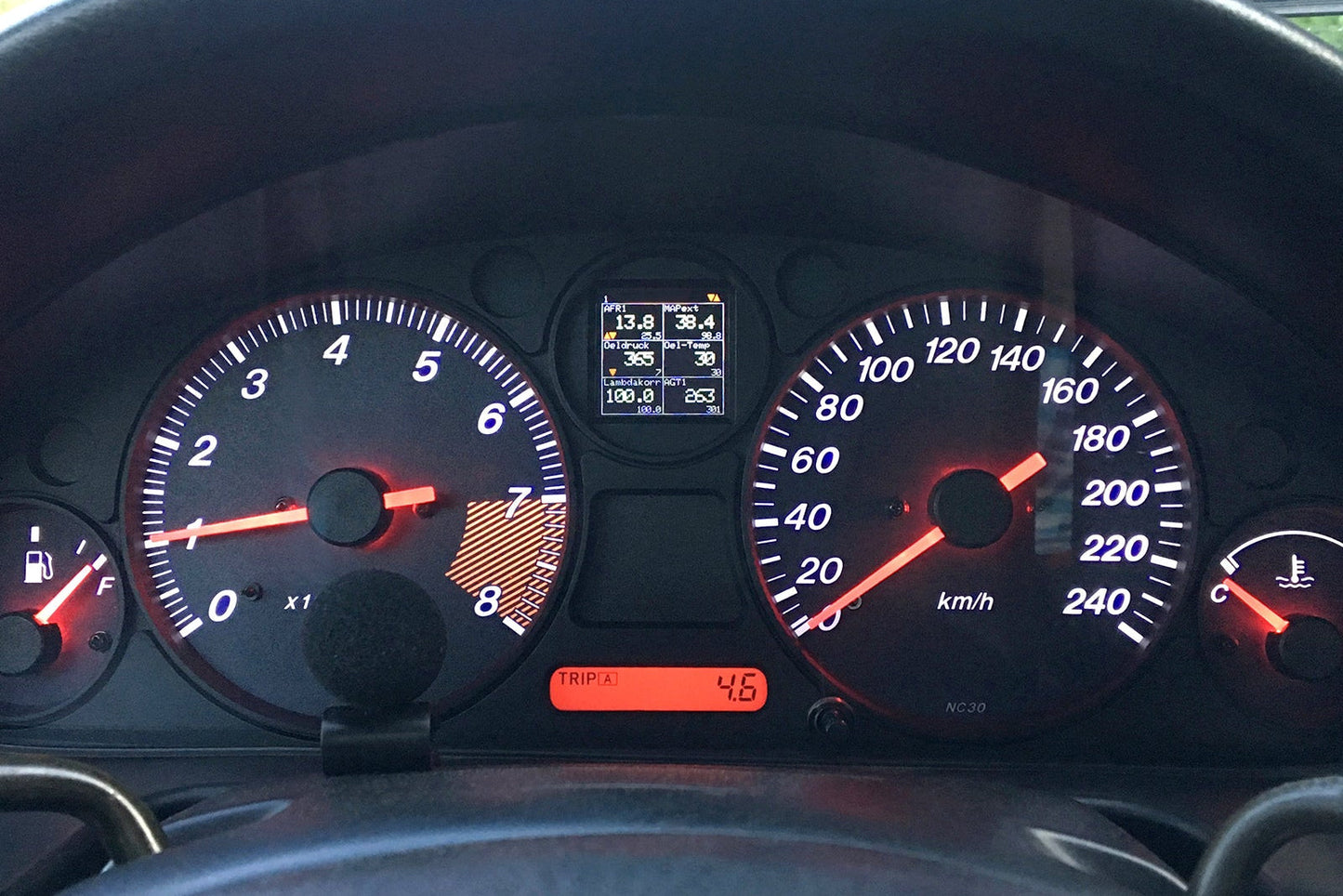 CANchecked Mazda NA Miata MX-5 MFA2.0 Multi Function Display | 1.5" Gen2 Cluster Install (LHD/RHD)