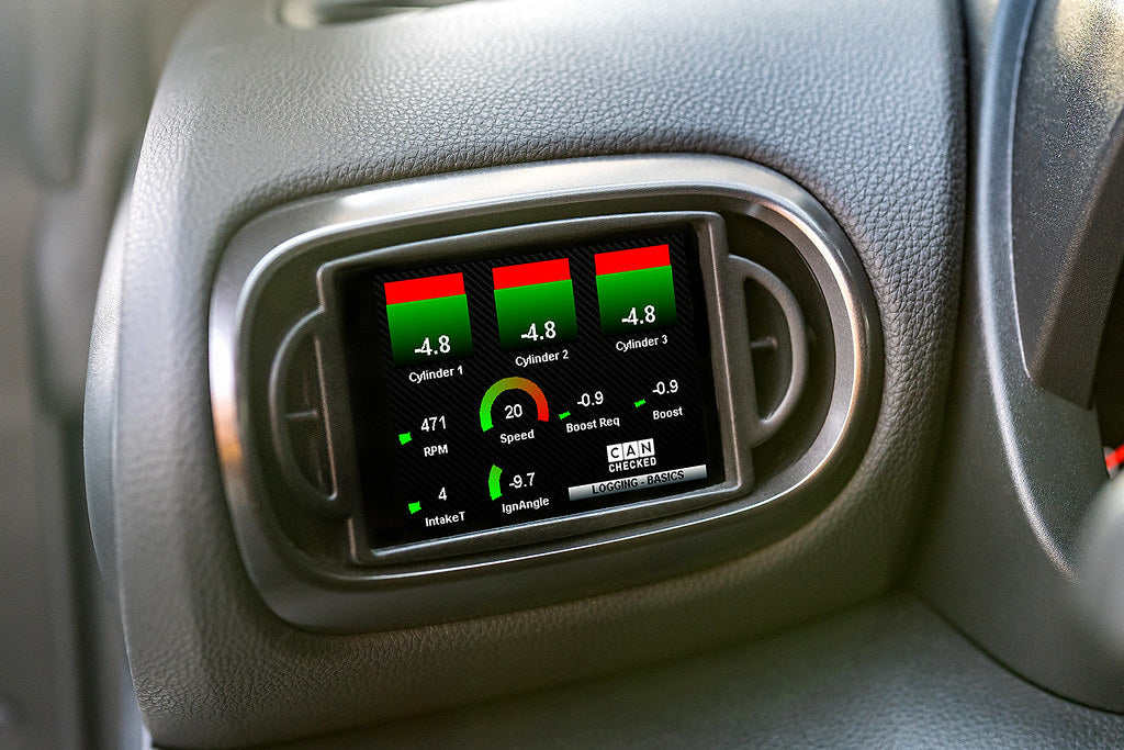 CANchecked Toyota XP210 Yaris Pre-Facelift MFD32 Multi Function Display | 3.2" Gen2 (LHD)