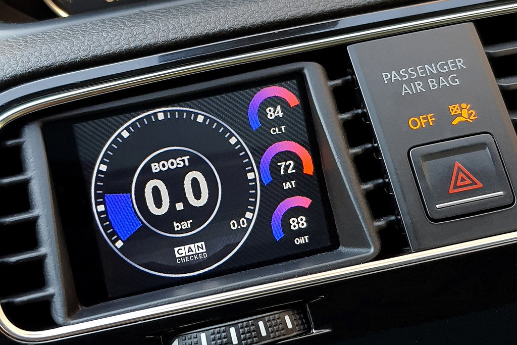 CANchecked VW MK3 Scirocco Facelift MFD28 Multi Function Display | 2.8" Gen2 (LHD)