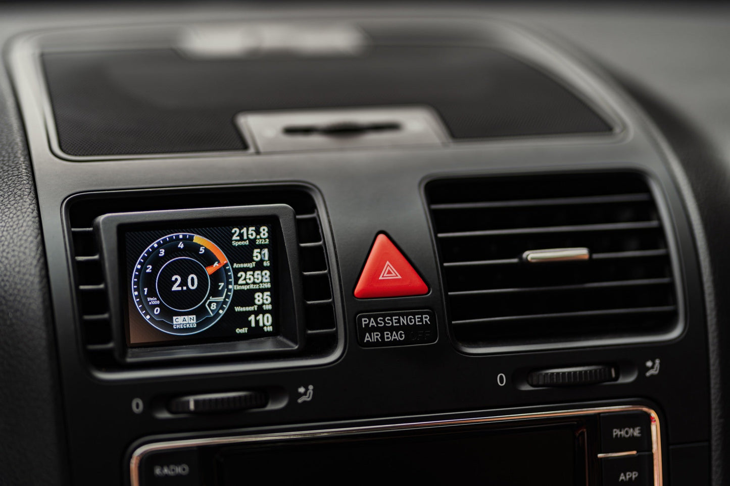CANchecked VW MK5 Golf MFD32 Multi Function Display | 3.2" Gen2 (LHD)