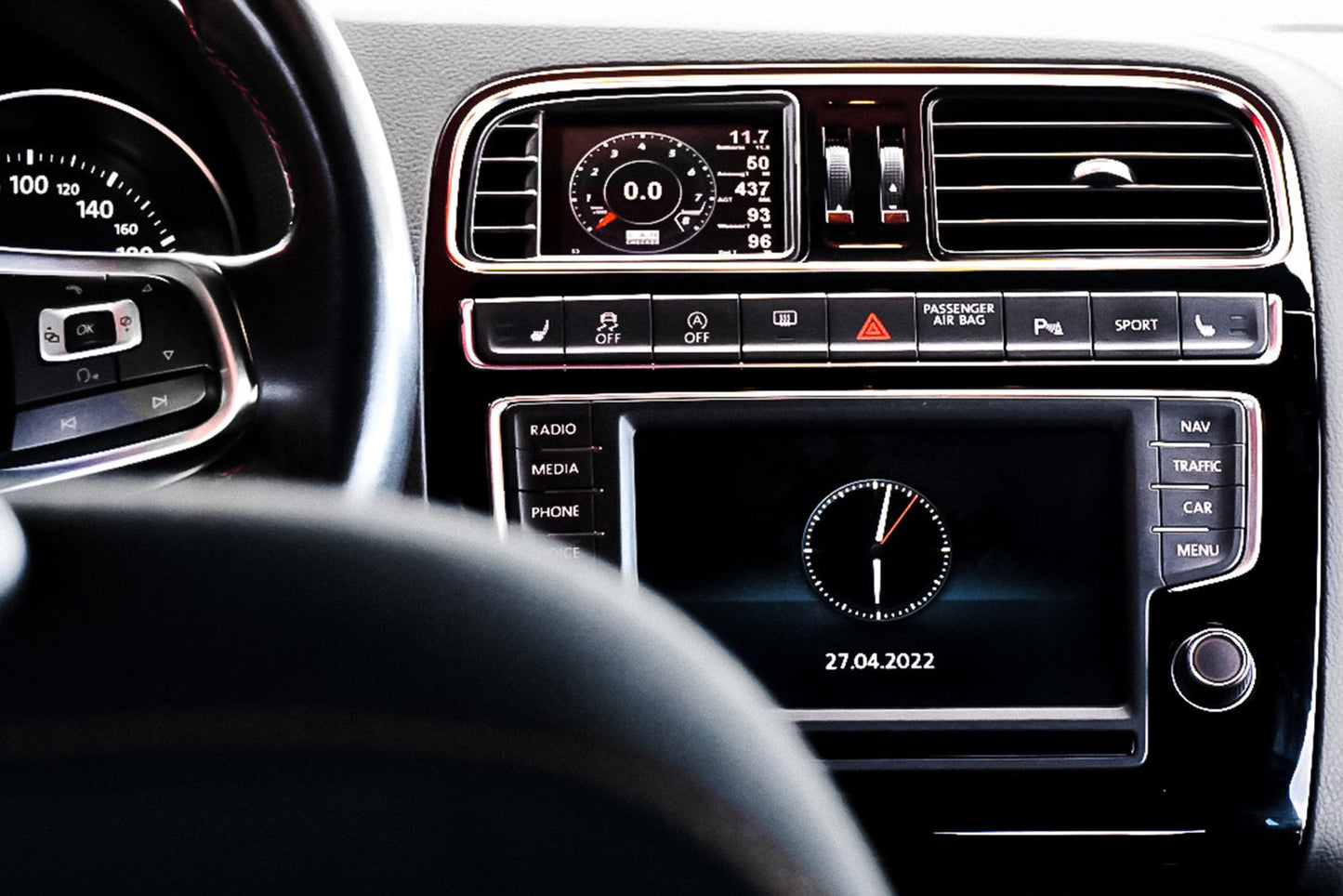 CANchecked VW MK5 Polo GTI MFD32 Multi Function Display | 3.2" Gen2 (LHD)