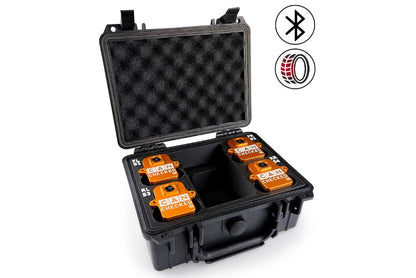 CANchecked TMB04 Tire Temperature Monitoring Set - Bluetooth and Charging Box