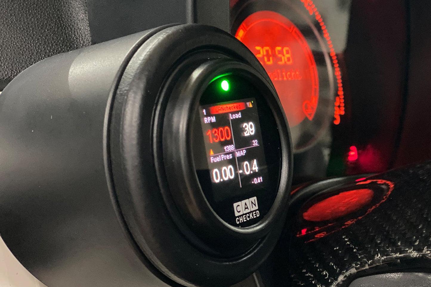 CANchecked Fiat 595 Abarth MFD15 Multi Function Display | 1.5" Gen2 (LHD/RHD)