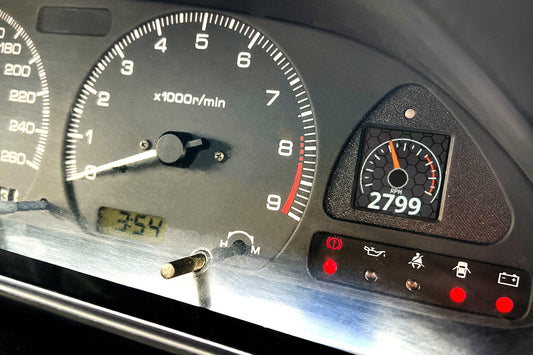CANchecked Nissan 200SX S13 MFA2.0 Multi Function Display | 1.5" Gen2 Cluster Install (LHD/RHD)