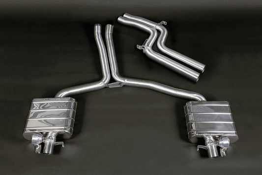 Audi RS5 (B8) - Valved Exhaust + MidSilencer Spare Pipes