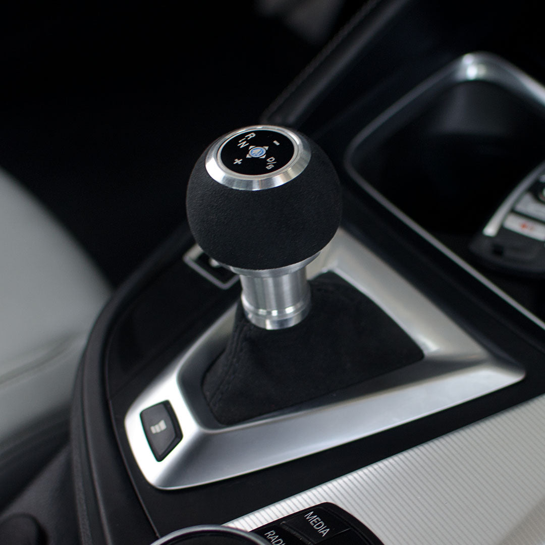 BFI GS2 Alcantara Shift Knob and Boot Combo (F87 DCT Fitment)