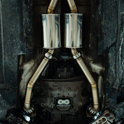 GAS Downpipe Set, C7 A6/A7 3.0T Supercharged