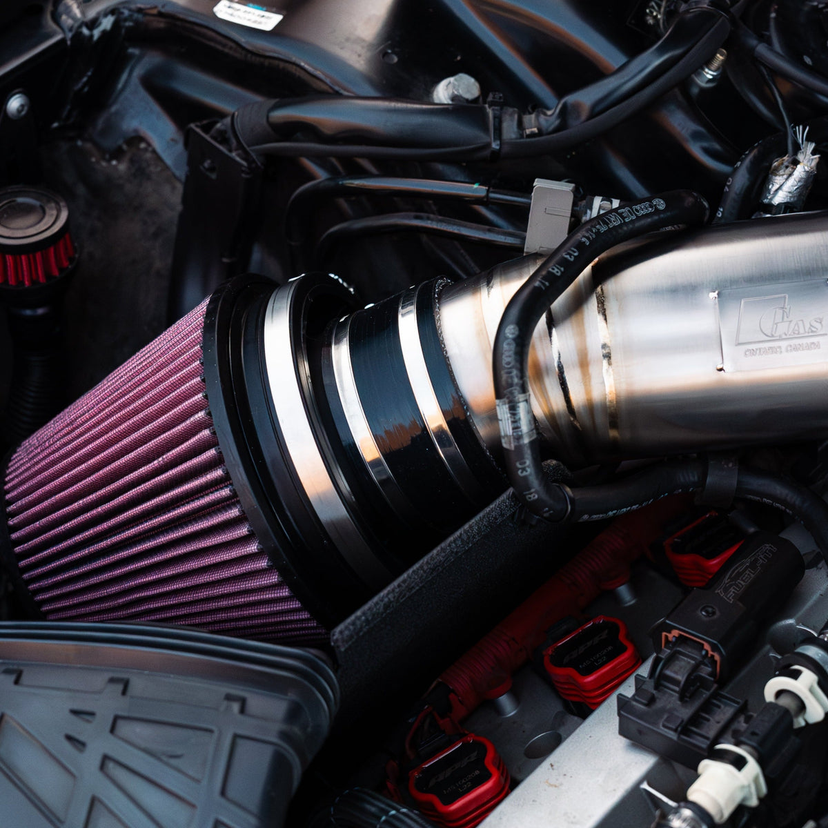 GAS Omega 102mm Titanium Intake, B8 S4/S5 3.0T
