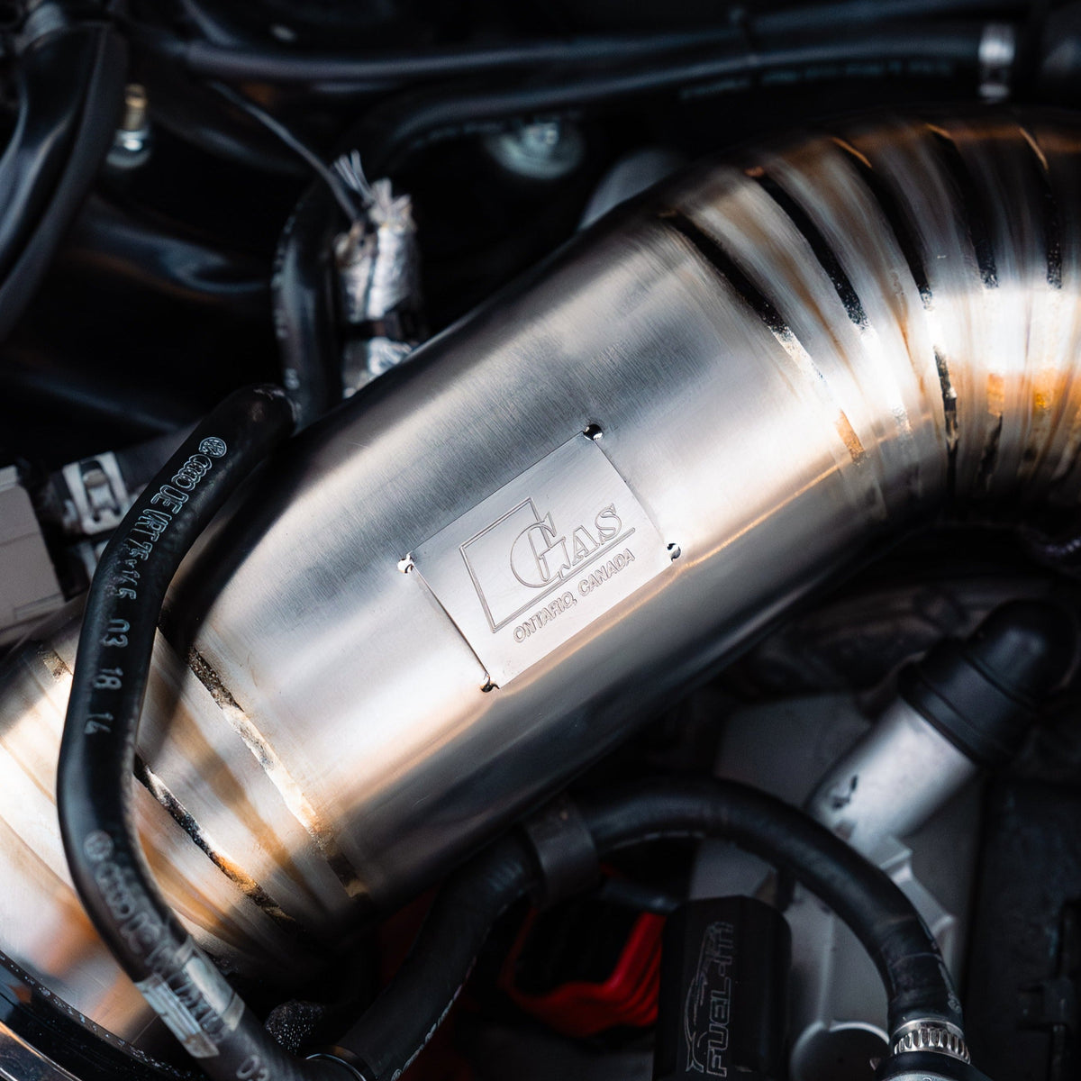 GAS Omega 102mm Titanium Intake, B8 S4/S5 3.0T