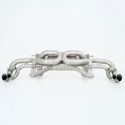 Titanium Valved Catback Exhaust System - 2017-2018 Porsche Carrera (C2/C4/C2S/C4S)