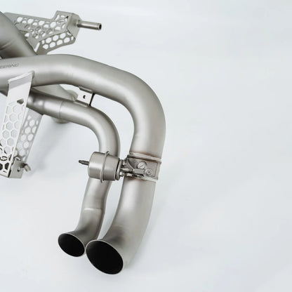 Titanium Valved Catback Exhaust System - 2022+ 718 GT4