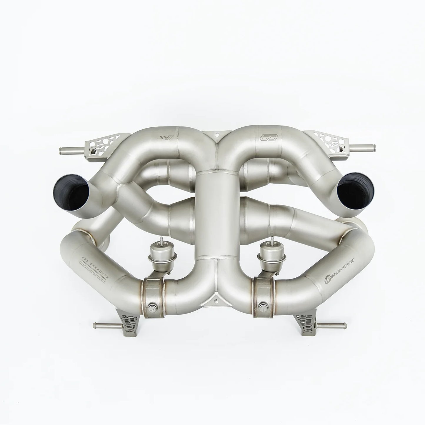Titanium Valved Catback Exhaust System - 2019-2022 Lamborghini Aventador (SV)