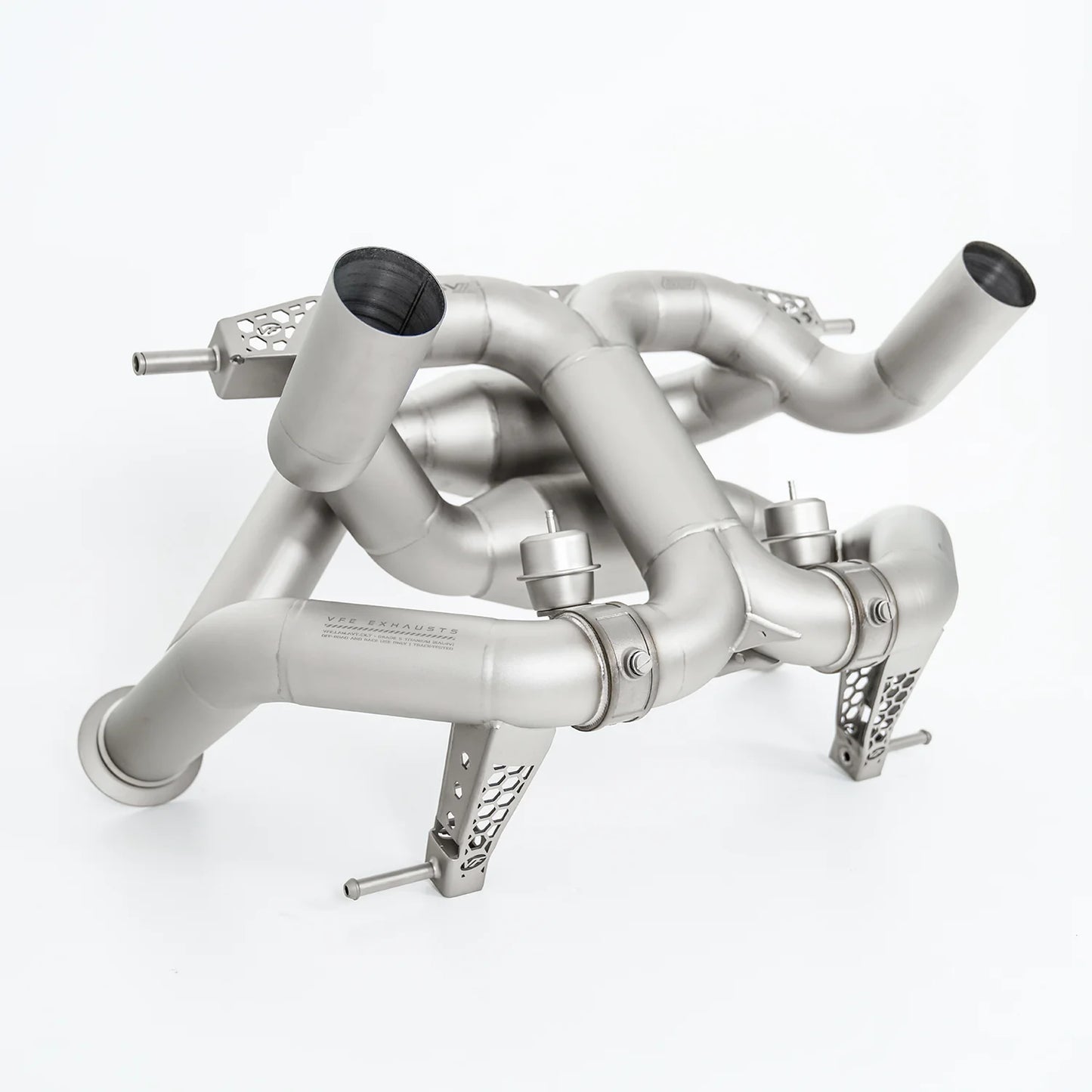 Titanium Valved Catback Exhaust System - 2019-2022 Lamborghini Aventador (SV)