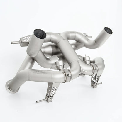 Titanium Valved Catback Exhaust System - 2019-2022 Lamborghini Aventador (SV)