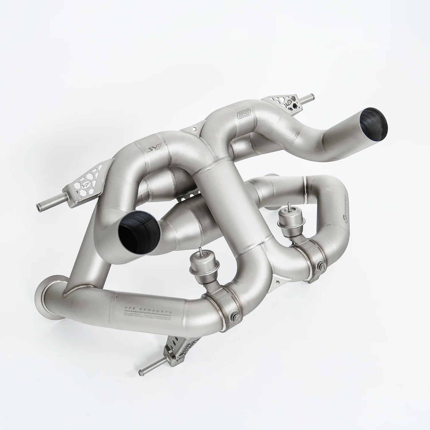 Titanium Valved Catback Exhaust System - 2019-2022 Lamborghini Aventador (SV)