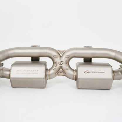 Titanium Valved Catback Exhaust System - 2019-2024 Porsche 911 Carrera (C2/C4/C2S/C4S/GTS)