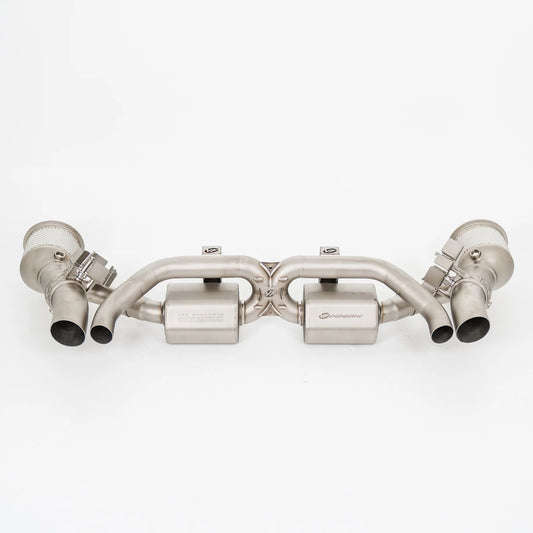Titanium Valved Catback Exhaust System - 2019-2024 Porsche 911 Carrera (C2/C4/C2S/C4S/GTS)