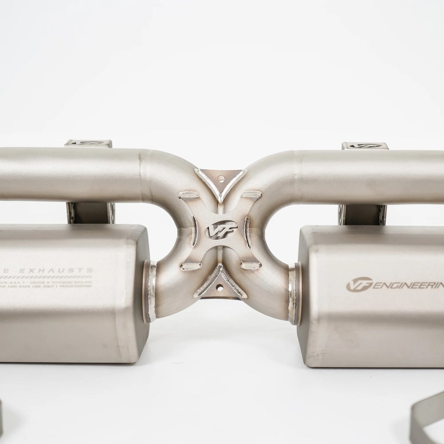 Titanium Valved Catback Exhaust System - 2019-2024 Porsche 911 Turbo/Turbo S