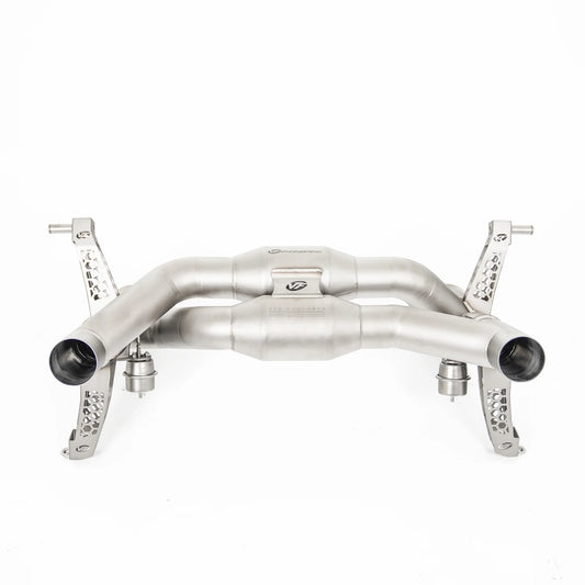 Titanium Valved Catback Exhaust System  - 2022+ Lamborghini Huracan (STO/Sterrato/Tecnica)