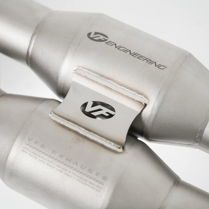 Titanium Valved Catback Exhaust System  - 2022+ Lamborghini Huracan (STO/Sterrato/Tecnica)