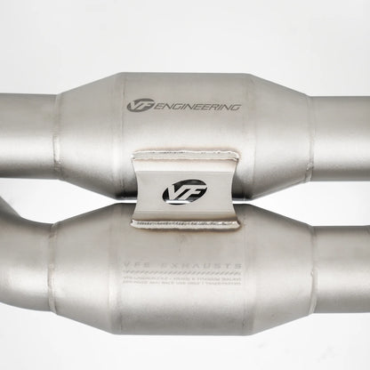 Titanium Valved Catback Exhaust System  - 2022+ Lamborghini Huracan (STO/Sterrato/Tecnica)