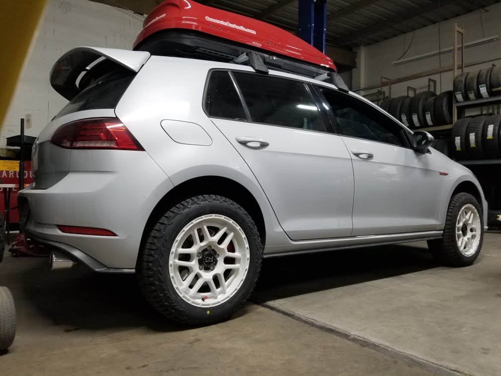 B2BFAB VW GTI Mk7 Camber Correcting Lift Kit