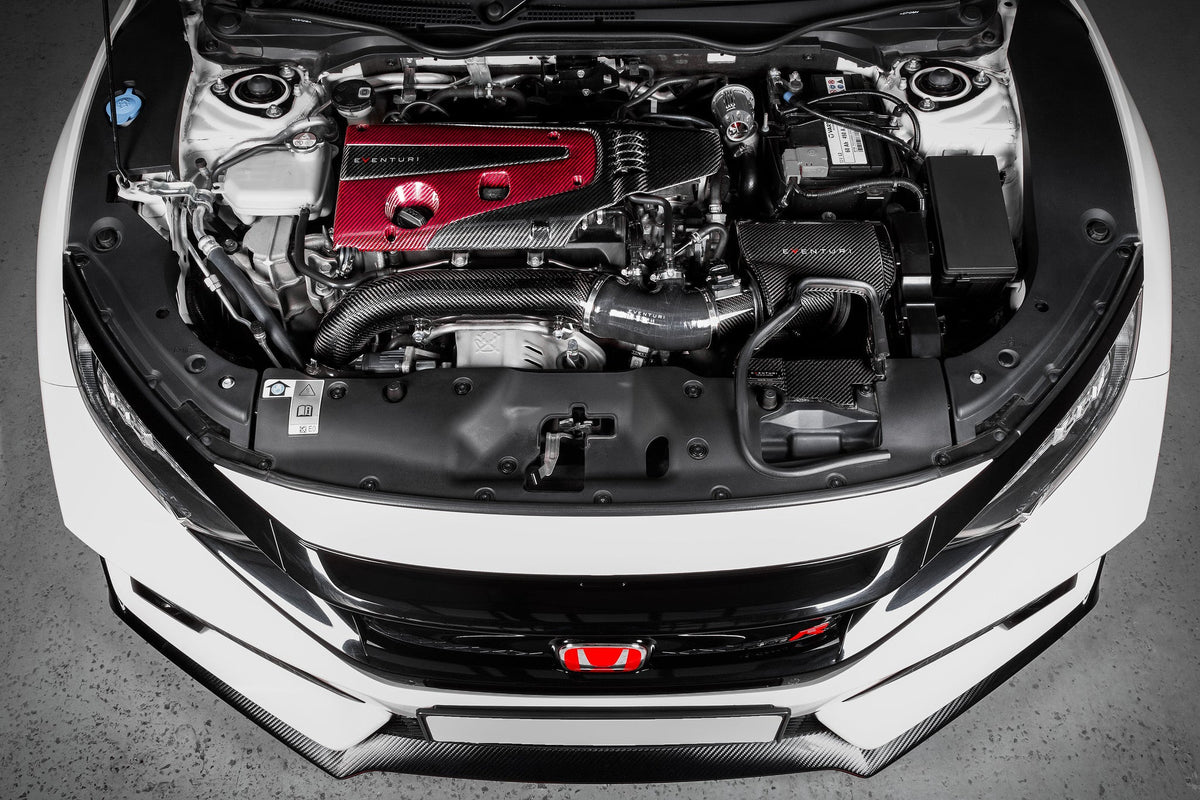 Eventuri FK8 Civic Type-R Black Carbon Intake System - V2