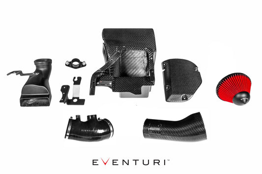 Eventuri FK8 Civic Type-R Black Carbon Intake System - V2
