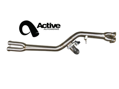 F87 BMW M2 Competition Mid Pipe includes Active F-brace and $90 fixed price shipping in lower 48 states