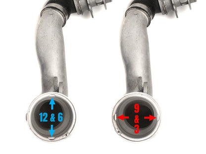 HI-FLO Turbo Discharge Conversion • PQ35 2.0L EA113 TFSI [sku] - NEUSPEED