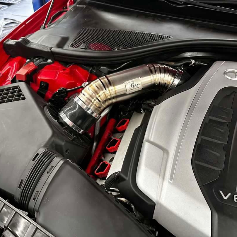 GAS 89mm Titanium Intake, C7 A6/A7 3.0T