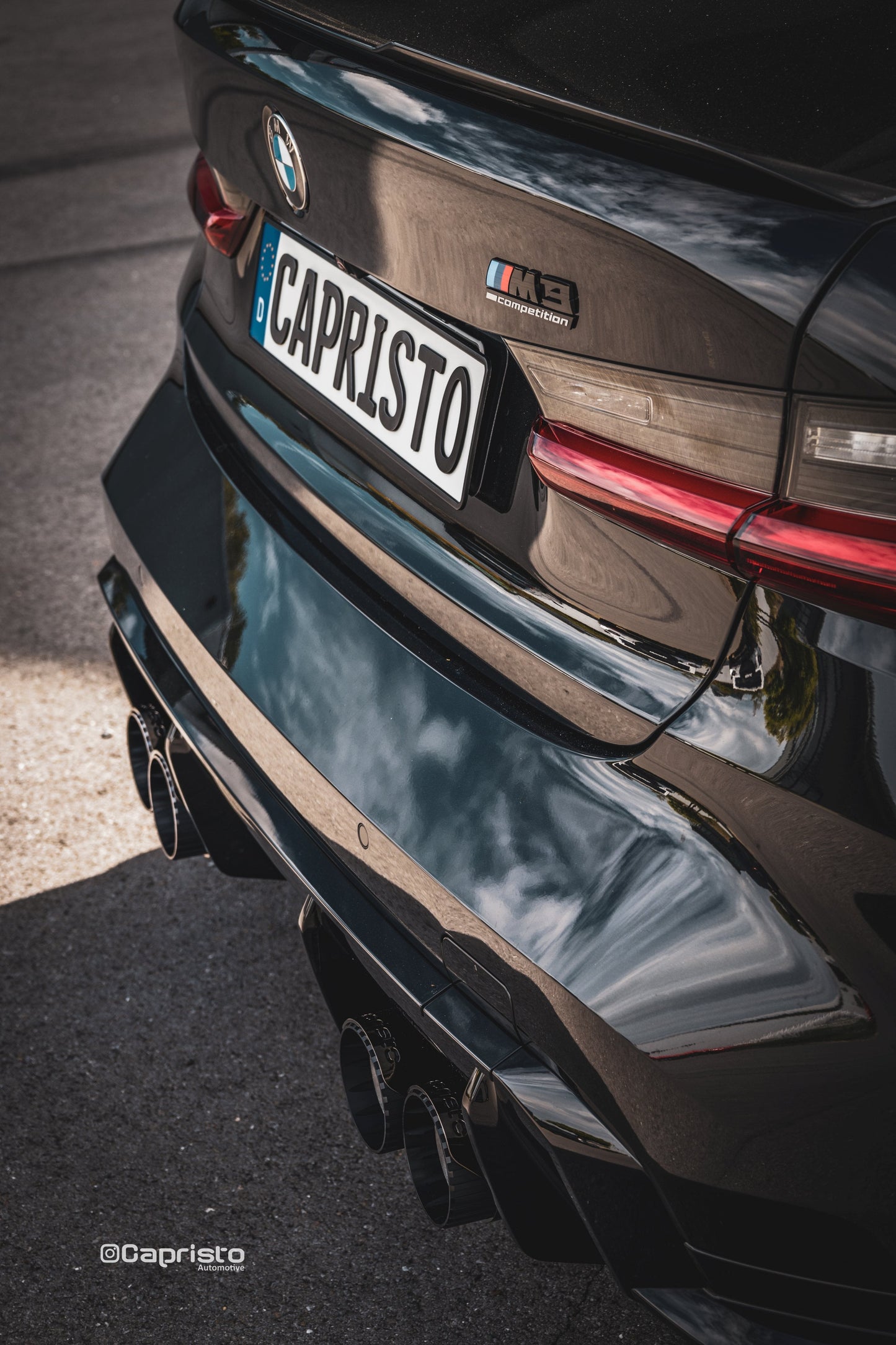 BMW M3/M4 (G8X) - Valved Exhaust, 200cell OPF, MidSilencer Spare + Wicrom Tips (OE Actuators)