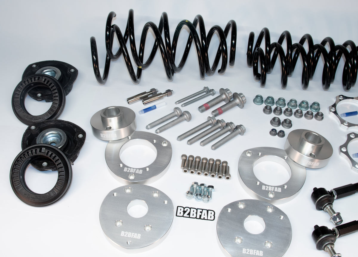 B2BFAB VW Golf | Sportwagen TDI Mk7 2015 Complete Lift Kit Package